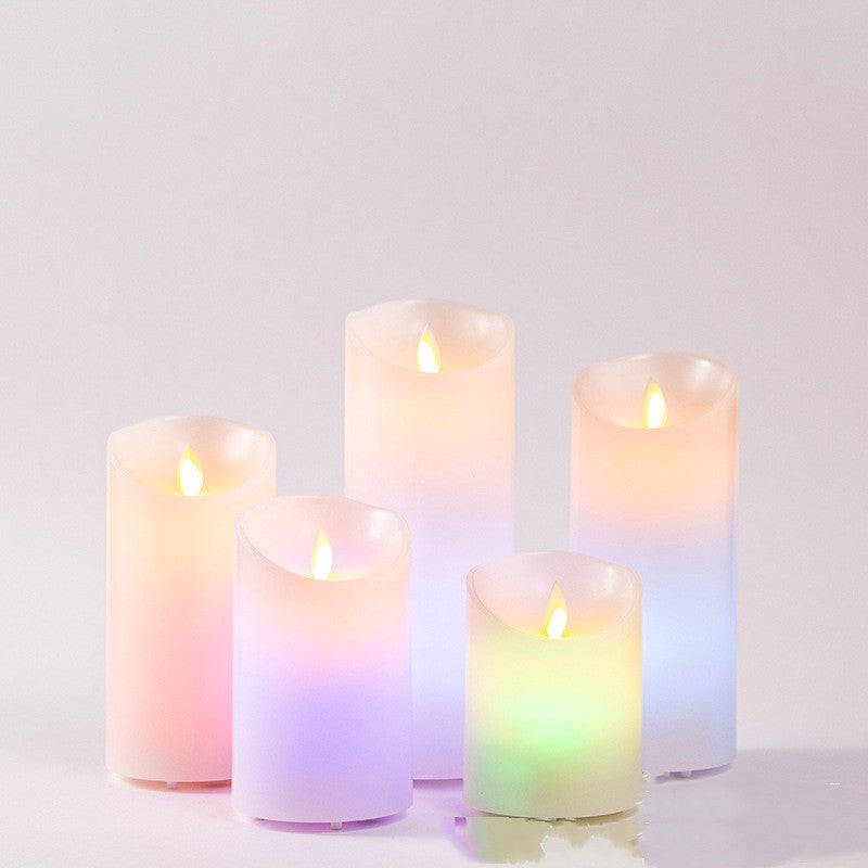 LED Electronic Candle Lamp Layout Props