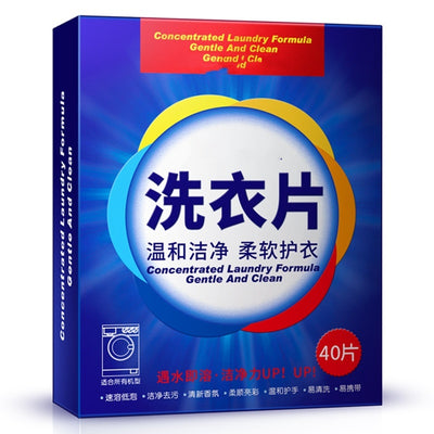 Laundry Sheet Fragrance Deep Cleansing Laundry Detergent Easy To Clean Low-foam