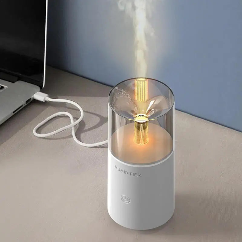 Mini Car Diffuser Humidifer Auto Air Purifier with LED Light Air Freshener Office Desktop Car Aroma Aromatherapy Diffuser