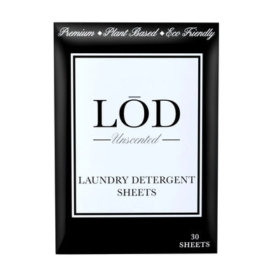 LŌD Laundry Detergent Sheets - 30 Sheets