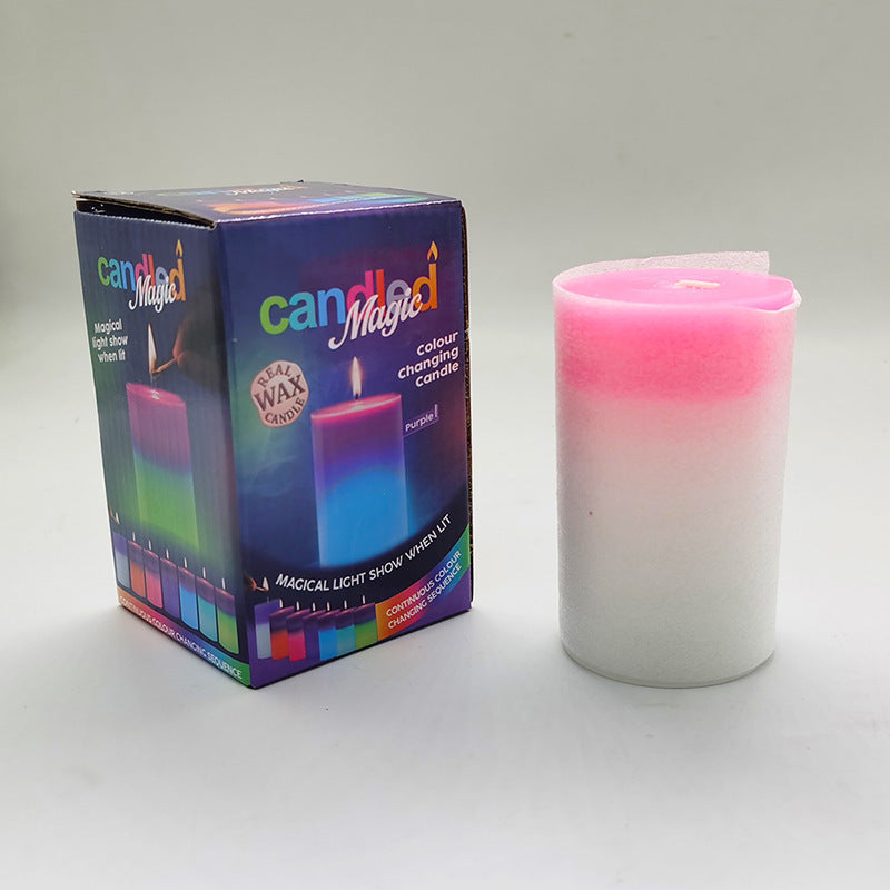 Small Candle Induction Color Change Lamp