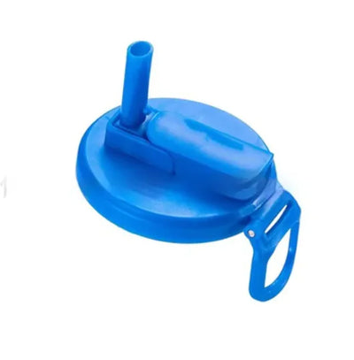 Soda Can Lid With Straw