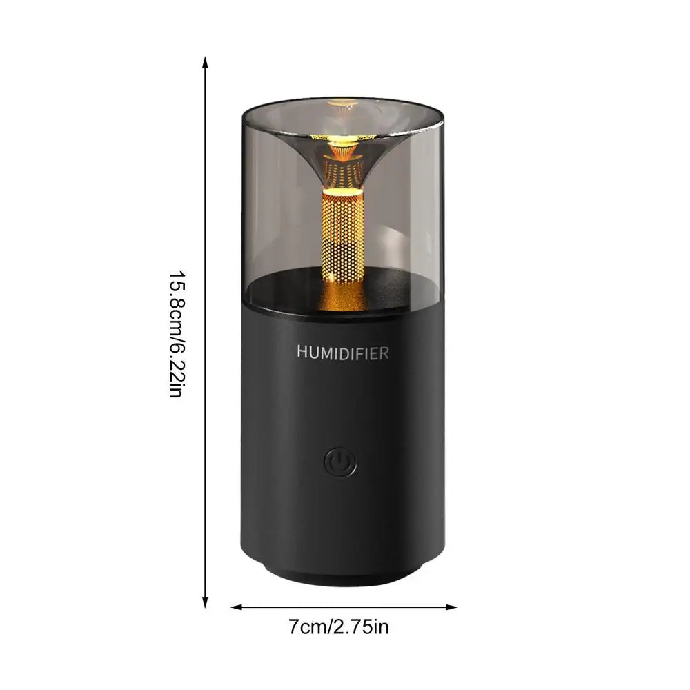 Mini Car Diffuser Humidifer Auto Air Purifier with LED Light Air Freshener Office Desktop Car Aroma Aromatherapy Diffuser