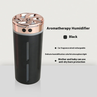 Car Humidifier Aroma Diffuser Ambience Light