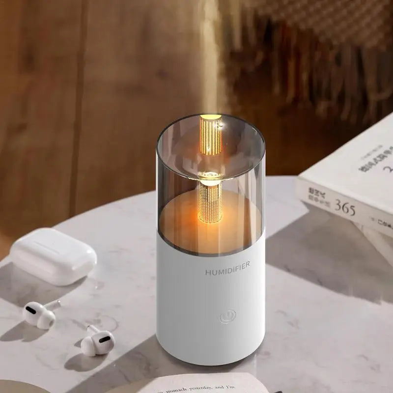 Mini Car Diffuser Humidifer Auto Air Purifier with LED Light Air Freshener Office Desktop Car Aroma Aromatherapy Diffuser