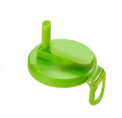 Soda Can Lid With Straw