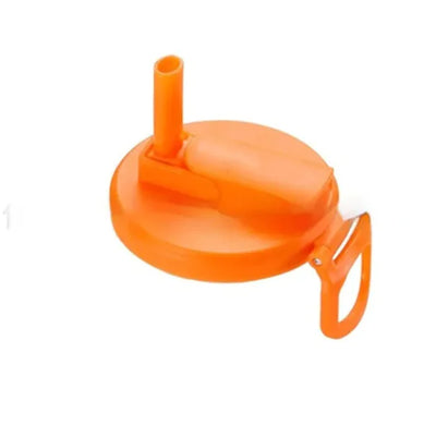 Soda Can Lid With Straw
